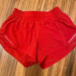 Lululemon hotty hot size 0